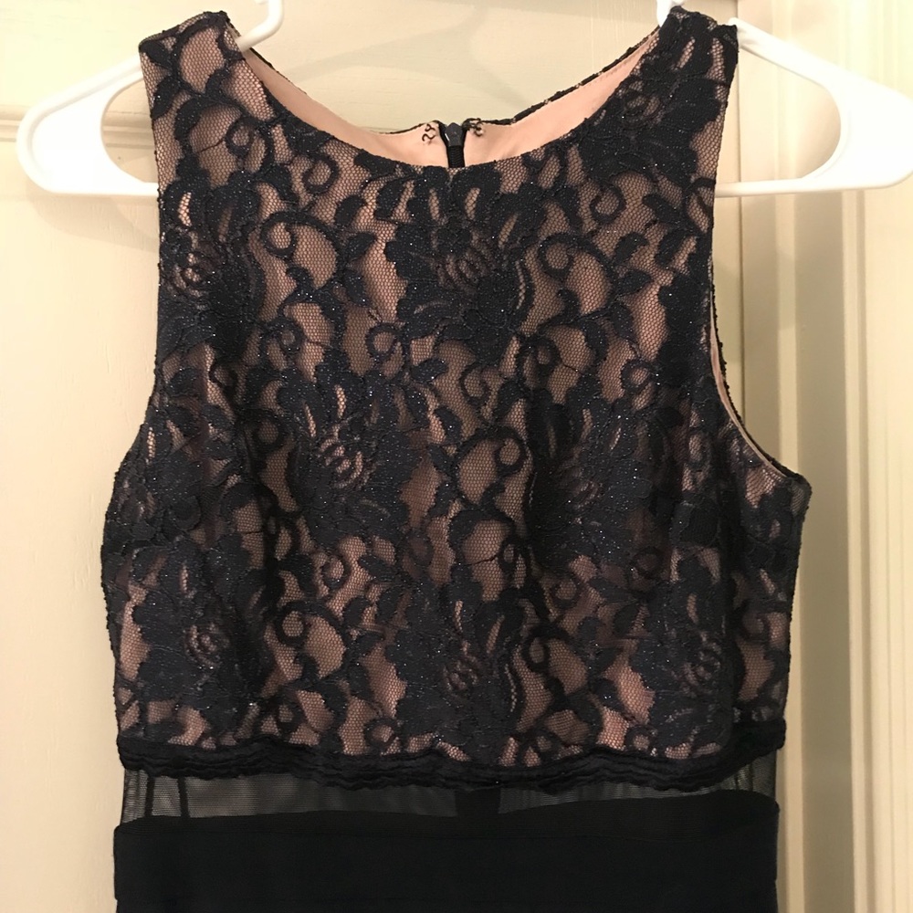 Navy blue dress